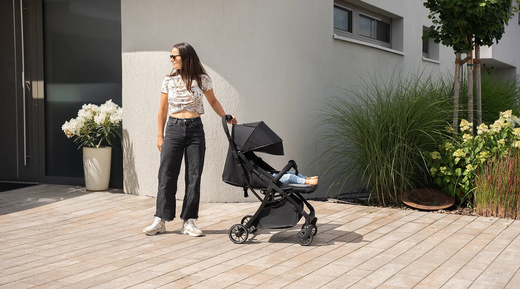 Darf der Kinderwagen im Treppenhaus abgestellt werden?