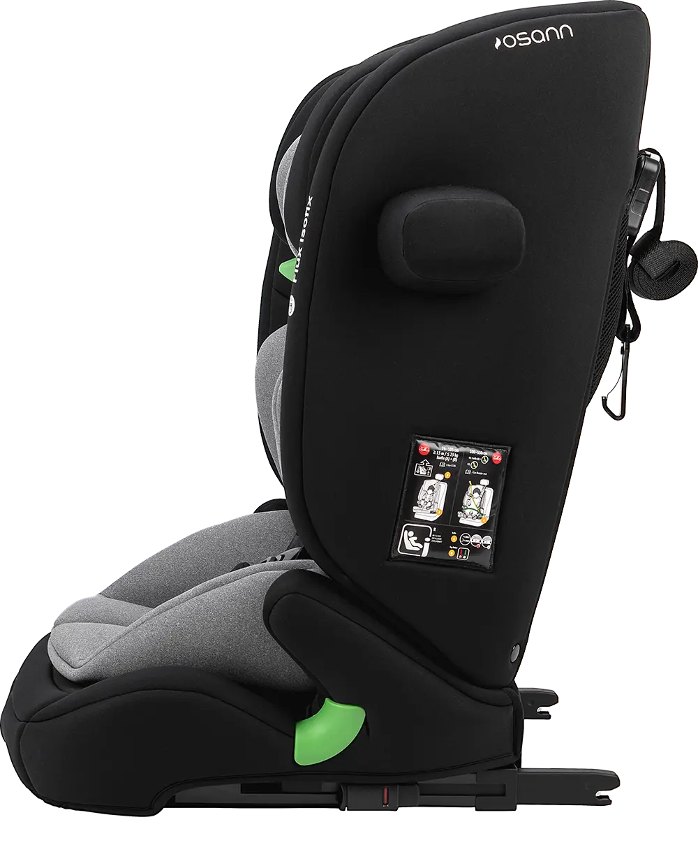 Flux Isofix Grey Melange