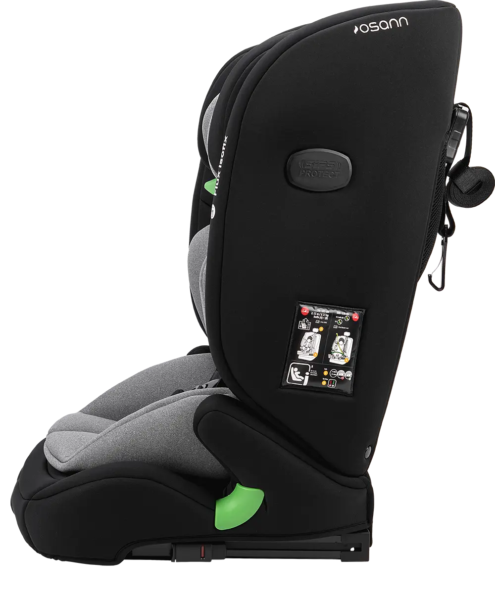 Flux Isofix Grey Melange