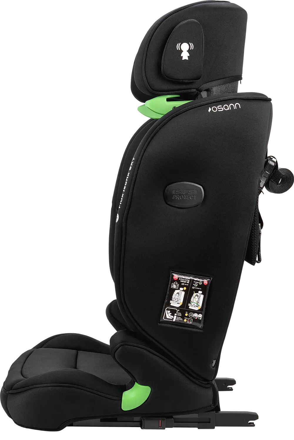Flux Isofix eXT All black