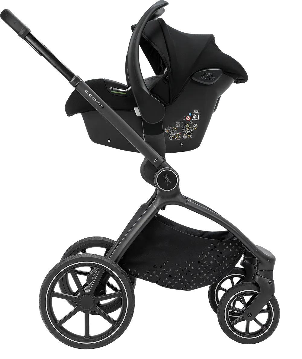 Storchenmühle Gestell mit Babyschale Nik