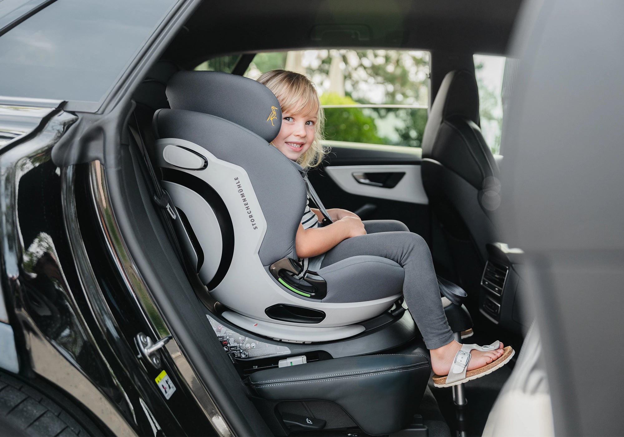 Storchenmühle Kindersitz Niki kid im Auto