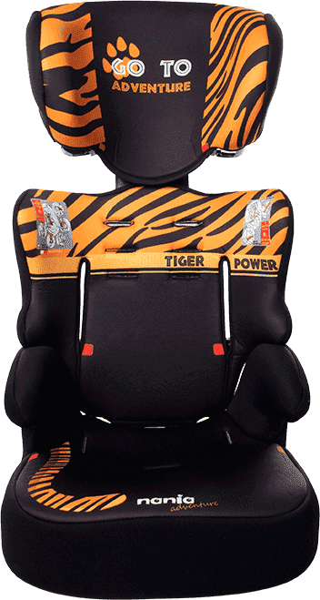 BeLine Sp Luxe Tiger ausgefahrene Kopfstütze