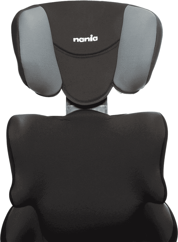 Nania BeFix SP Acces Gris ausgefahrene Kopfstütze