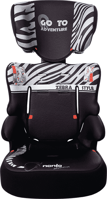BeLine Sp Luxe Zebra ausgefahrene Kopfstütze