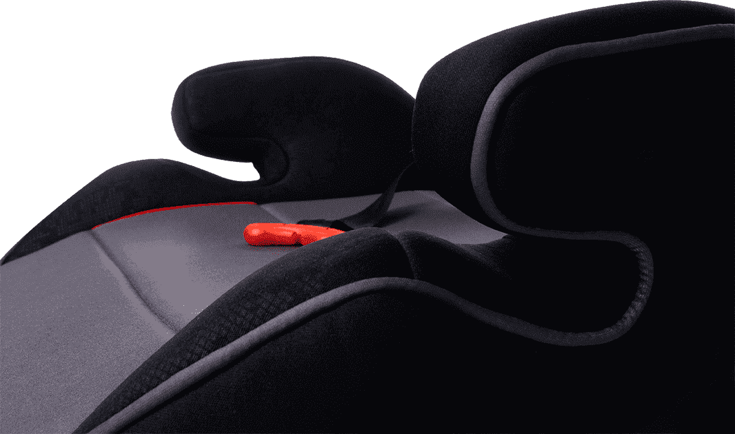 Osann Junior Isofix Pixel Black Sitzfläche seitlich mit Gurtfix